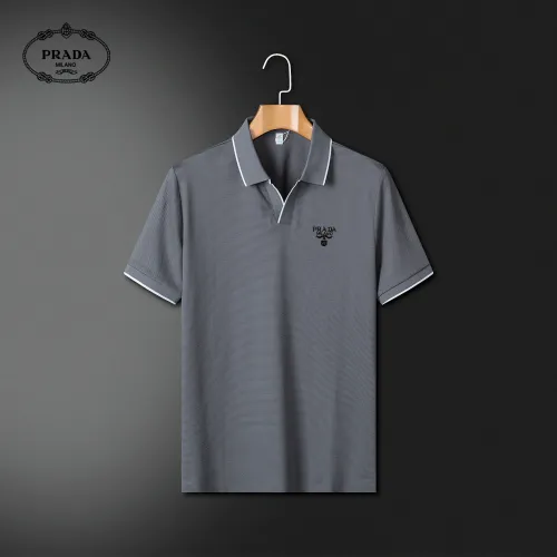 Cheap Prada T-Shirts Short Sleeved For Men #1426620, $$42.00 USD On Prada T-Shirts
