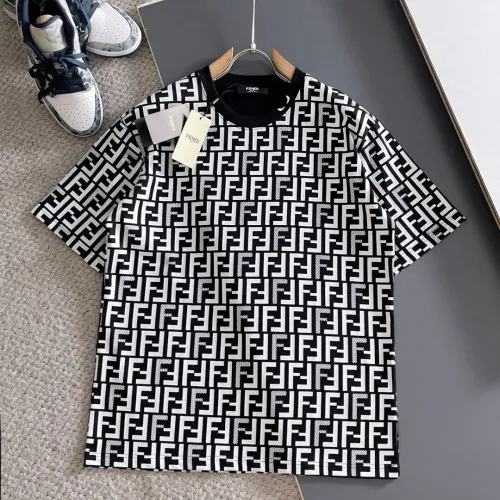 Cheap Fendi T-Shirts Short Sleeved For Unisex #1426691, $$42.00 USD On Fendi T-Shirts
