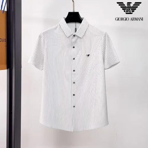 Cheap Armani Shirts Short Sleeved For Men #1426769, $$52.00 USD On Armani Shirts