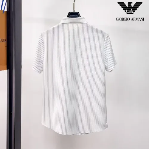 Replica Armani Shirts Short Sleeved For Men #1426769 $52.00 USD for Wholesale