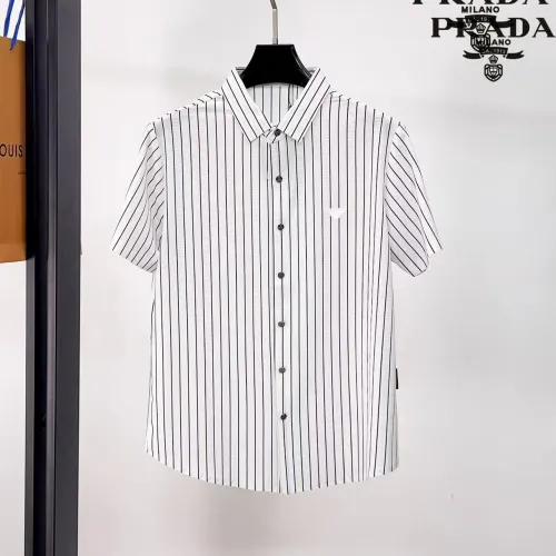 Cheap Prada Shirts Short Sleeved For Men #1426775, $$52.00 USD On Prada Shirts