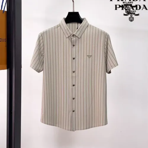 Cheap Prada Shirts Short Sleeved For Men #1426776, $$52.00 USD On Prada Shirts