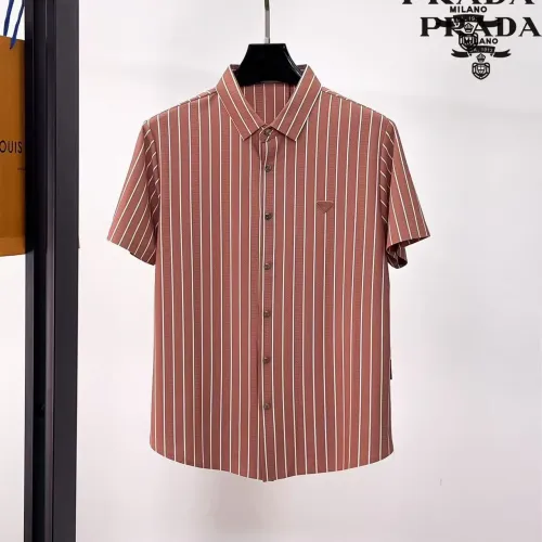 Cheap Prada Shirts Short Sleeved For Men #1426777, $$52.00 USD On Prada Shirts