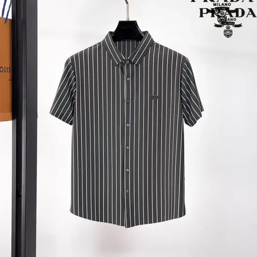 Cheap Prada Shirts Short Sleeved For Men #1426778, $$52.00 USD On Prada Shirts