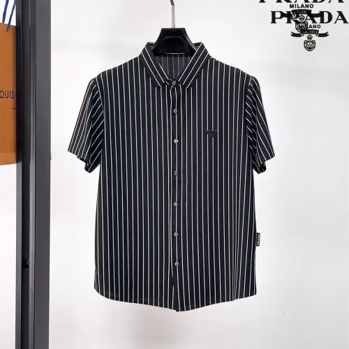 Cheap Prada Shirts Short Sleeved For Men #1426779, $$52.00 USD On Prada Shirts