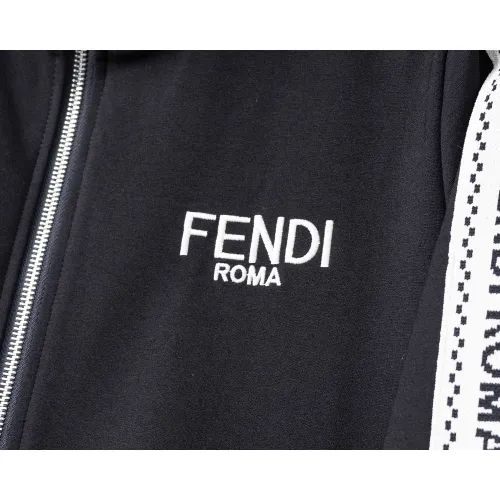 Replica Fendi Tracksuits Long Sleeved For Men #1426787 $92.00 USD for Wholesale