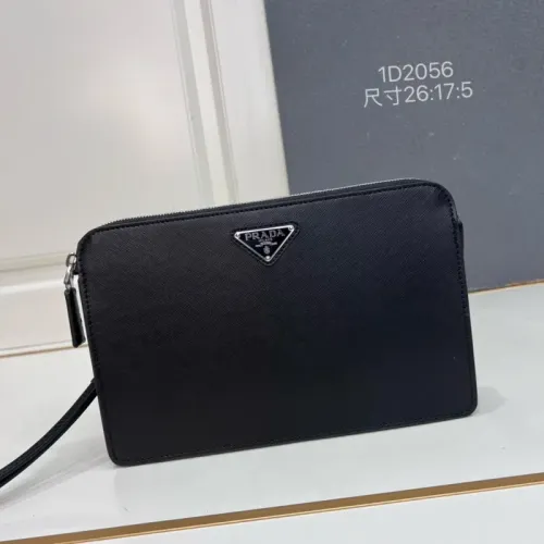 Cheap Prada AAA Man Pouches #1426824, $$96.00 USD On Prada AAA Man Wallets