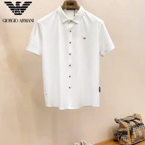 Cheap Armani Shirts Short Sleeved For Men #1426894, $$52.00 USD On Armani Shirts
