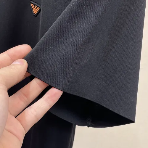 Replica Armani Shirts Short Sleeved For Men #1426896 $52.00 USD for Wholesale