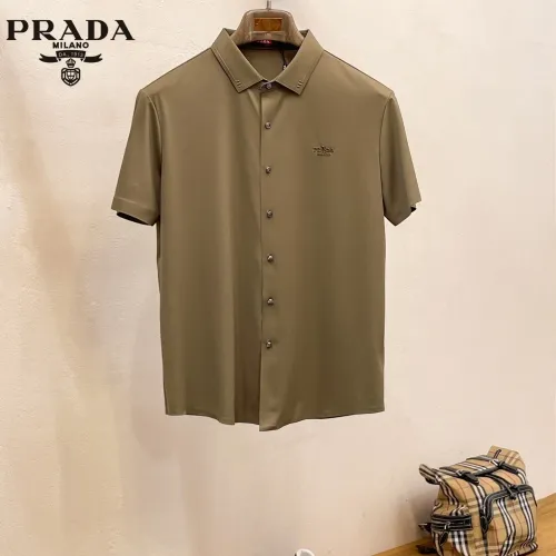 Cheap Prada Shirts Short Sleeved For Men #1426910, $$52.00 USD On Prada Shirts