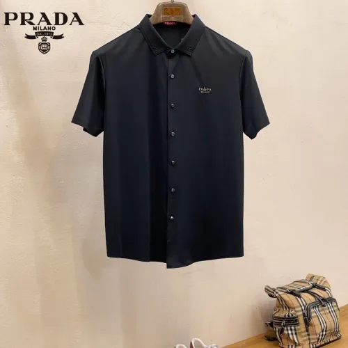 Cheap Prada Shirts Short Sleeved For Men #1426912, $$52.00 USD On Prada Shirts