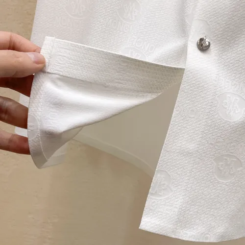 Replica Moncler Shirts Short Sleeved For Men #1426928 $52.00 USD for Wholesale