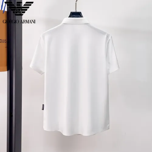 Replica Armani Shirts Short Sleeved For Men #1426932 $52.00 USD for Wholesale