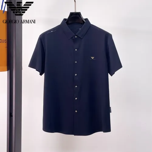 Cheap Armani Shirts Short Sleeved For Men #1426933, $$52.00 USD On Armani Shirts
