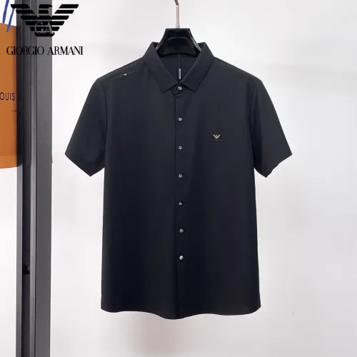 Cheap Armani Shirts Short Sleeved For Men #1426934, $$52.00 USD On Armani Shirts