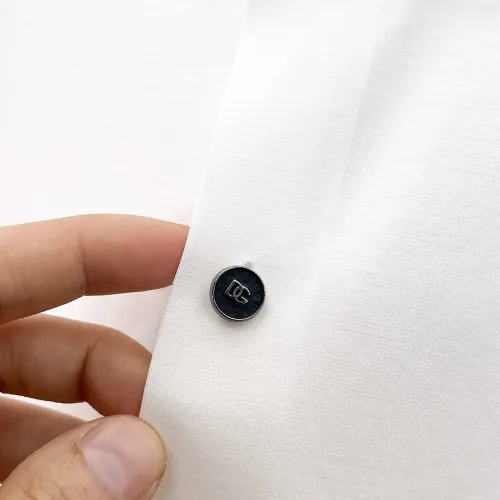 Replica Dolce & Gabbana D&G Shirts Short Sleeved For Men #1426936 $52.00 USD for Wholesale