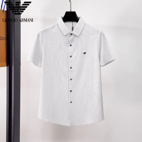 Cheap Armani Shirts Short Sleeved For Men #1426945, $$52.00 USD On Armani Shirts