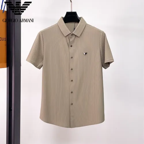 Cheap Armani Shirts Short Sleeved For Men #1426946, $$52.00 USD On Armani Shirts