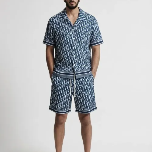 Replica Christian Dior Tracksuits Short Sleeved For Men #1426949 $76.00 USD for Wholesale