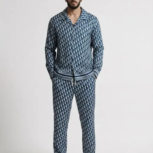 Replica Christian Dior Tracksuits Long Sleeved For Men #1426952 $85.00 USD for Wholesale