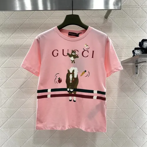 Cheap Gucci T-Shirts Short Sleeved For Women #1426961, $$64.00 USD On Gucci T-Shirts