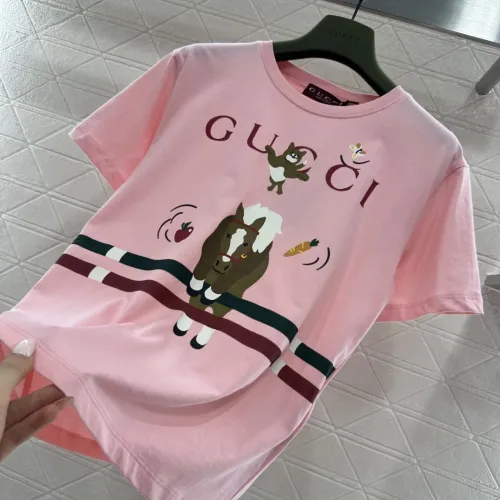 Replica Gucci T-Shirts Short Sleeved For Women #1426961 $64.00 USD for Wholesale