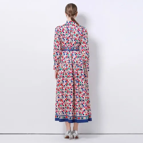 Replica Valentino Dresses Long Sleeved For Women #1426983 $68.00 USD for Wholesale