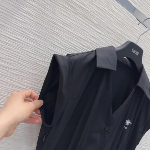 Replica Christian Dior Dresses Sleeveless For Women #1427091 $130.00 USD for Wholesale