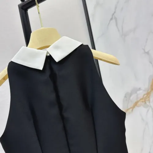 Replica MIU MIU Dresses Sleeveless For Women #1427092 $128.00 USD for Wholesale