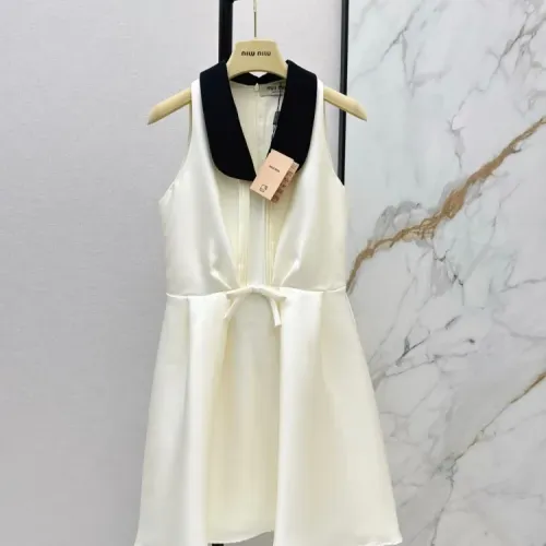 Cheap MIU MIU Dresses Sleeveless For Women #1427093, $$128.00 USD On MIU MIU Dresses
