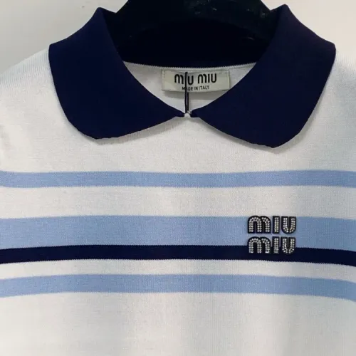 Replica MIU MIU T-Shirts Short Sleeved For Women #1427123 $96.00 USD for Wholesale