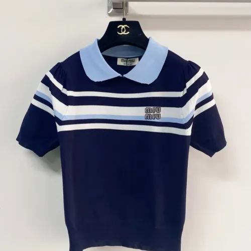 Cheap MIU MIU T-Shirts Short Sleeved For Women #1427124, $$96.00 USD On MIU MIU T-Shirts
