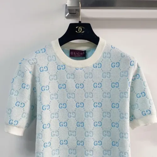 Replica Gucci T-Shirts Short Sleeved For Women #1427137 $96.00 USD for Wholesale
