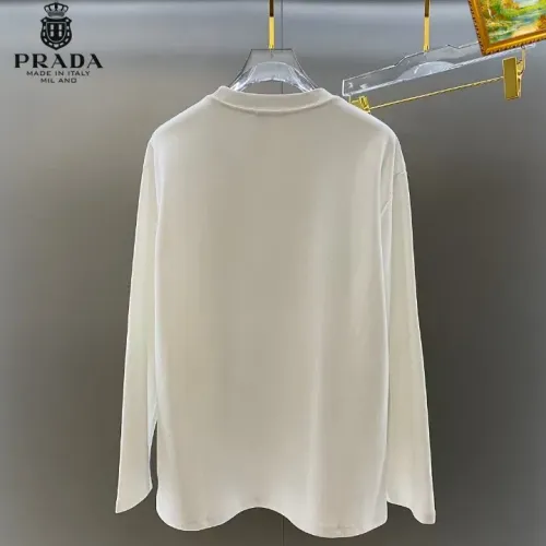 Replica Prada T-Shirts Long Sleeved For Unisex #1427163 $34.00 USD for Wholesale