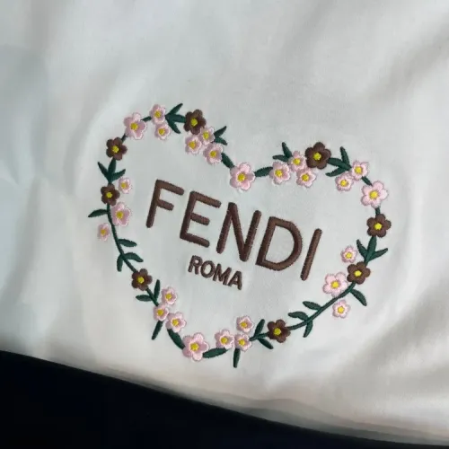 Replica Fendi T-Shirts Short Sleeved For Women #1427170 $52.00 USD for Wholesale