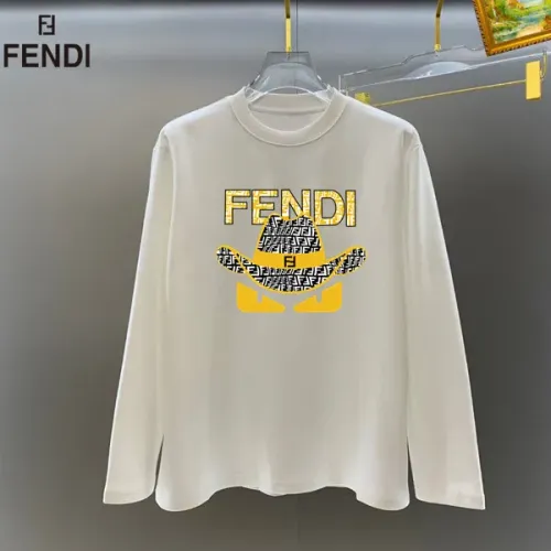 Cheap Fendi T-Shirts Long Sleeved For Unisex #1427171, $$34.00 USD On Fendi T-Shirts