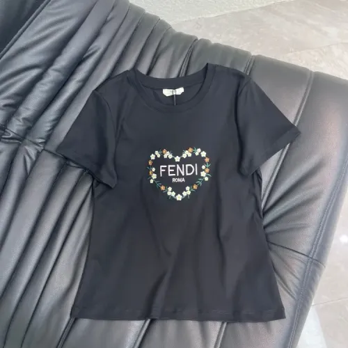 Cheap Fendi T-Shirts Short Sleeved For Women #1427172, $$52.00 USD On Fendi T-Shirts