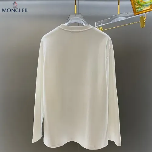 Replica Moncler T-Shirts Long Sleeved For Unisex #1427176 $34.00 USD for Wholesale