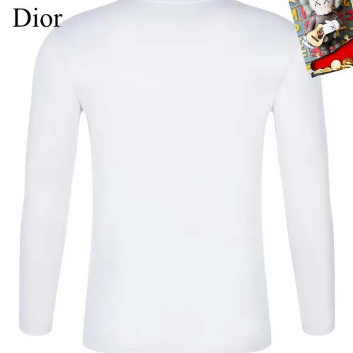 Replica Christian Dior T-Shirts Long Sleeved For Unisex #1427258 $34.00 USD for Wholesale