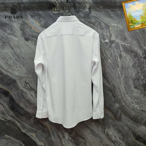 Replica Prada Shirts Long Sleeved For Men #1427371 $40.00 USD for Wholesale