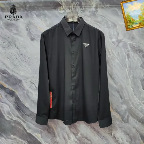 Cheap Prada Shirts Long Sleeved For Men #1427372, $$40.00 USD On Prada Shirts