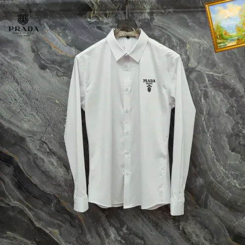 Cheap Prada Shirts Long Sleeved For Men #1427381, $$40.00 USD On Prada Shirts