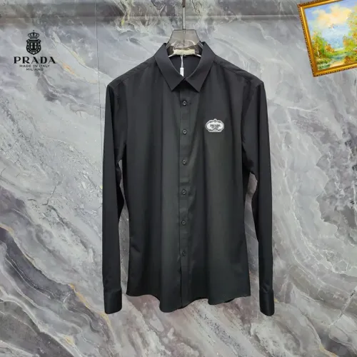 Cheap Prada Shirts Long Sleeved For Men #1427394, $$40.00 USD On Prada Shirts