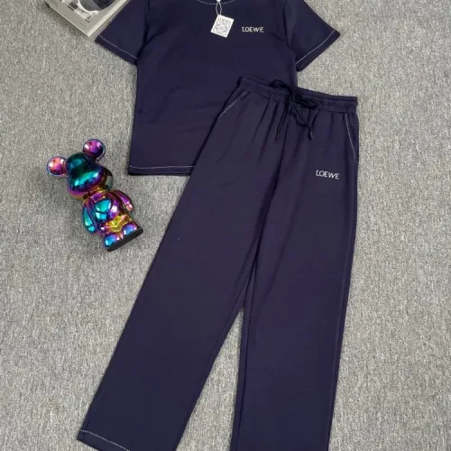 Cheap LOEWE Tracksuits Short Sleeved For Women #1427406, $$88.00 USD On LOEWE Tracksuits