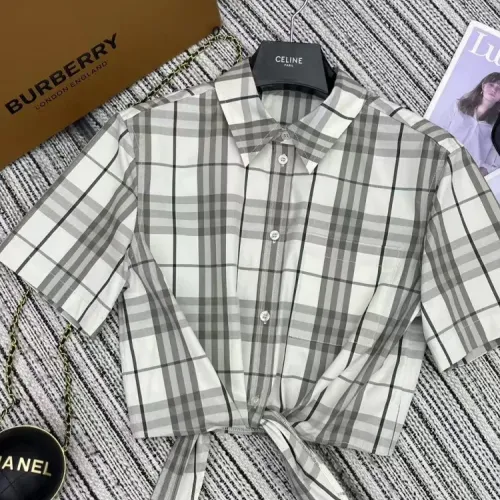 Replica Burberry Tracksuits Short Sleeved For Women #1427426 $76.00 USD for Wholesale