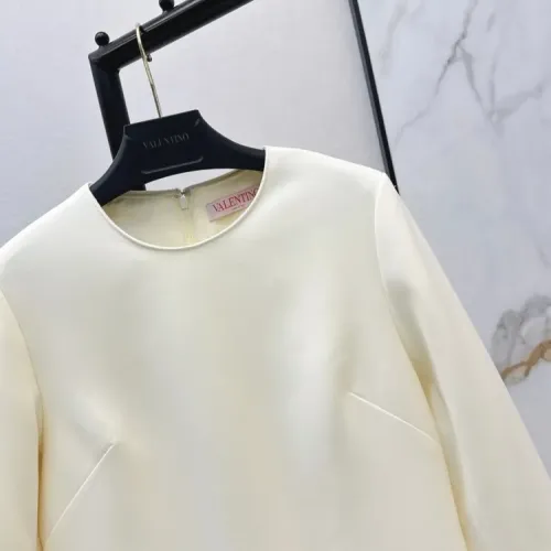 Replica Valentino Dresses Long Sleeved For Women #1427442 $76.00 USD for Wholesale