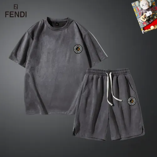 Cheap Fendi Tracksuits Short Sleeved For Men #1427445, $$48.00 USD On Fendi Tracksuits
