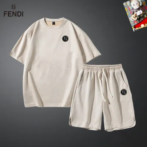 Cheap Fendi Tracksuits Short Sleeved For Men #1427486, $$48.00 USD On Fendi Tracksuits