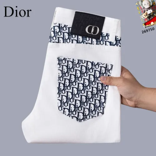 Replica Christian Dior Jeans For Men #1427502 $48.00 USD for Wholesale