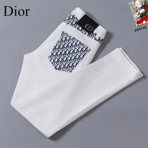 Replica Christian Dior Jeans For Men #1427502 $48.00 USD for Wholesale